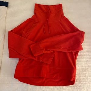 Athleisure High Neck Sweatshirt